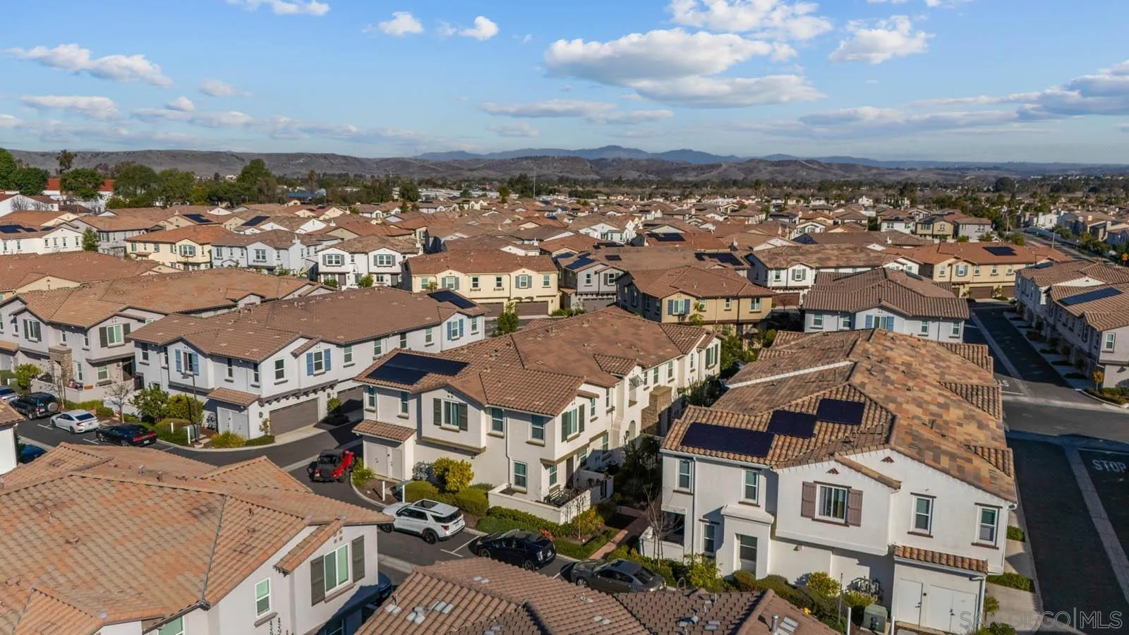 4132 Rio Azul Way Oceanside, CA 92057 - Photo 33 of 48 an aerial view of residential houses with city view