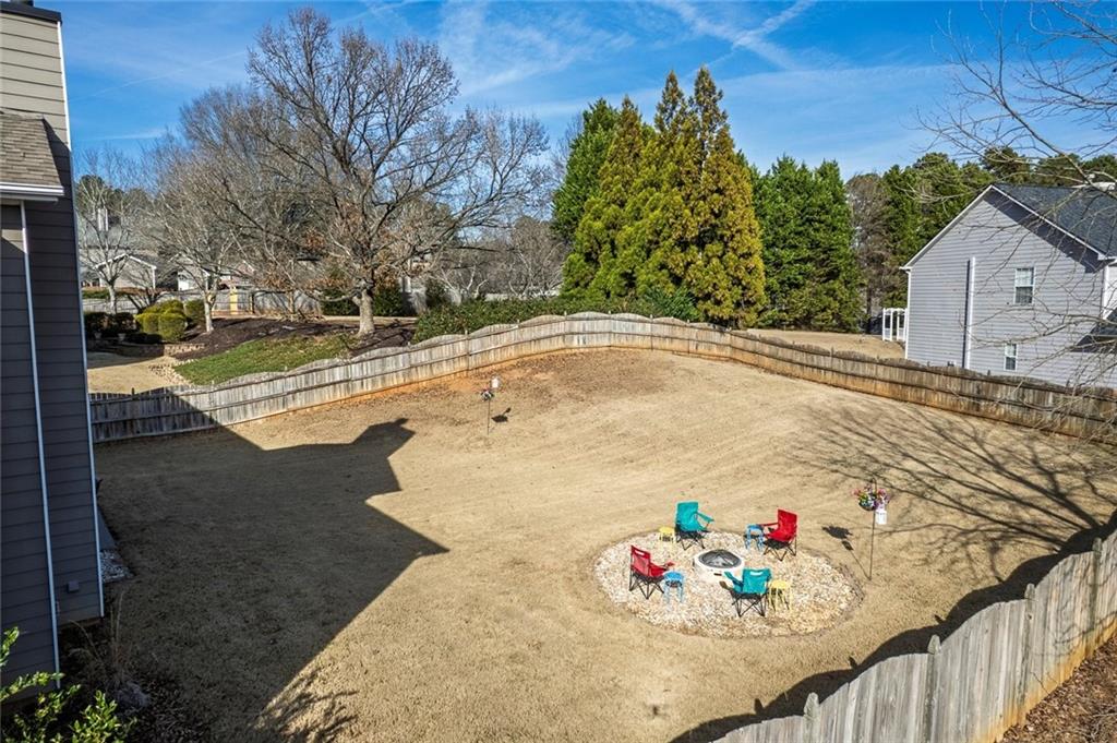 605 Garnet Court Canton, GA 30114 - Photo 52 of 75 a view of outdoor space and seating area