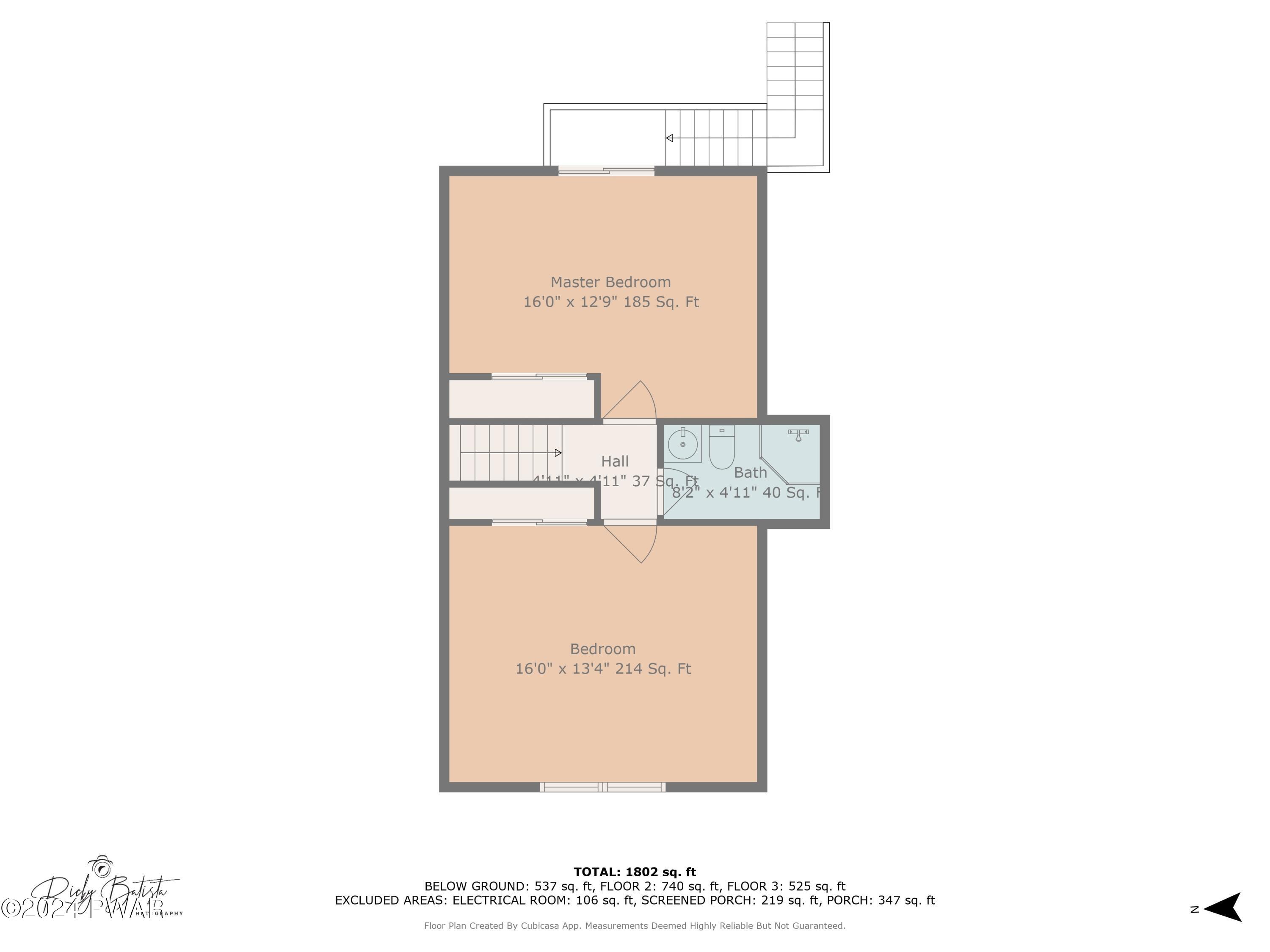 100 Cedar Ridge Road Hawley, PA 18428 - Photo 59 of 61 Upper Level Floor Plan