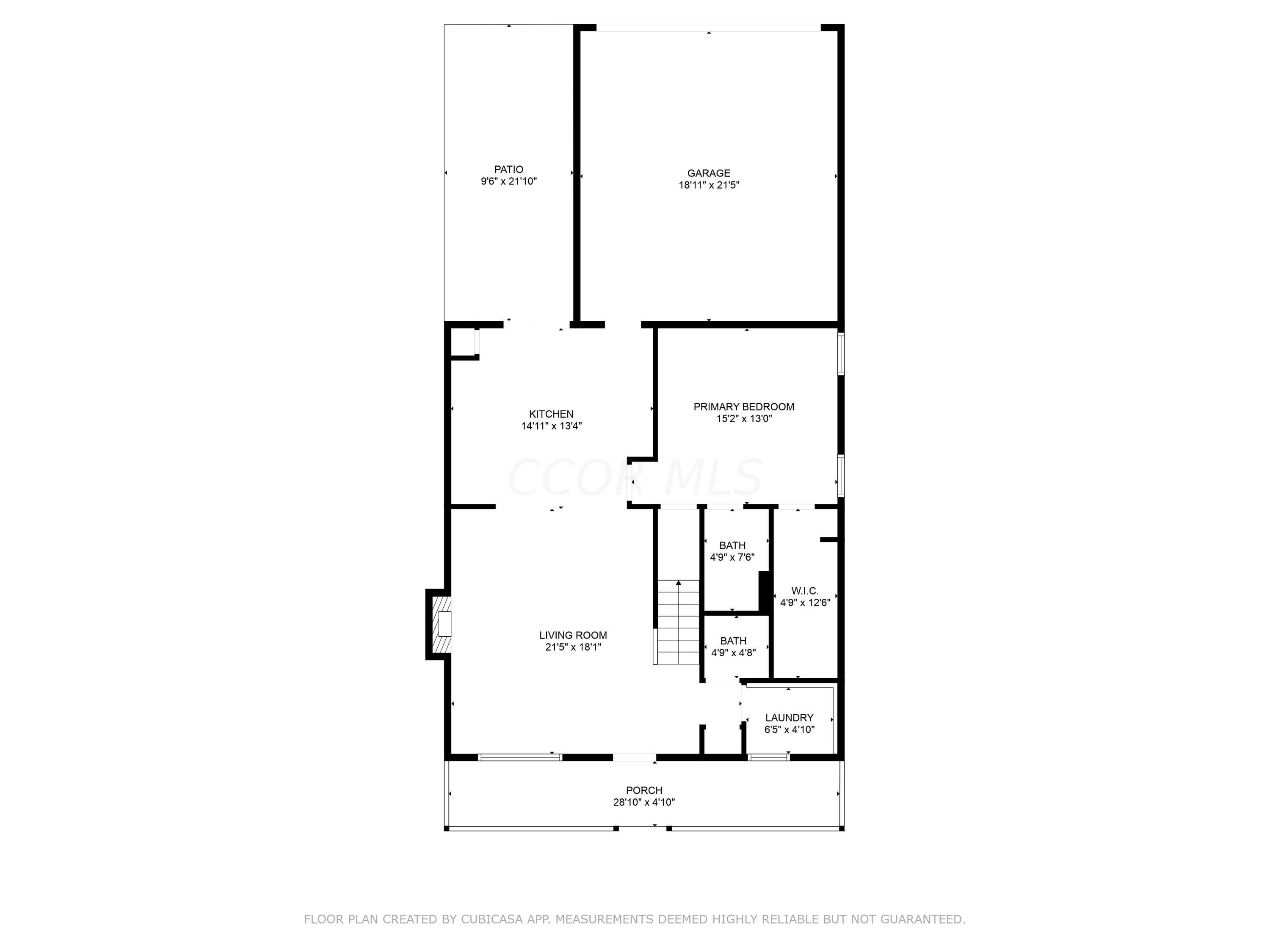 569 Rockets Street, Unit 154 Galloway, OH 43119 - Photo 37 of 40 Main level with room dimensions.