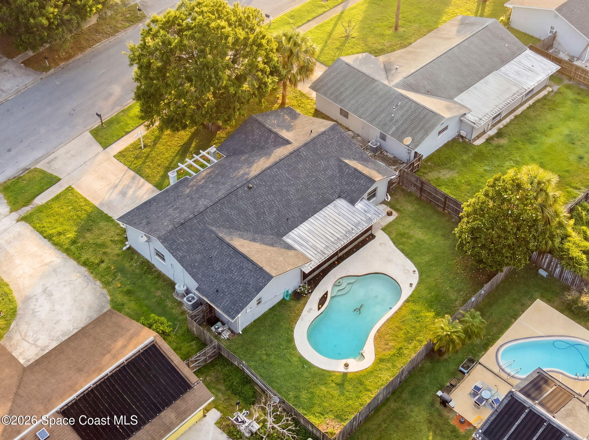 1971 Tallpalm Road Melbourne, FL 32935 - Photo 43 of 45 Aerial 3