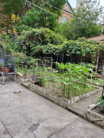 a view of a couch in a kitchen