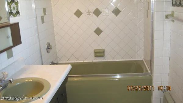 a view of an entryway door