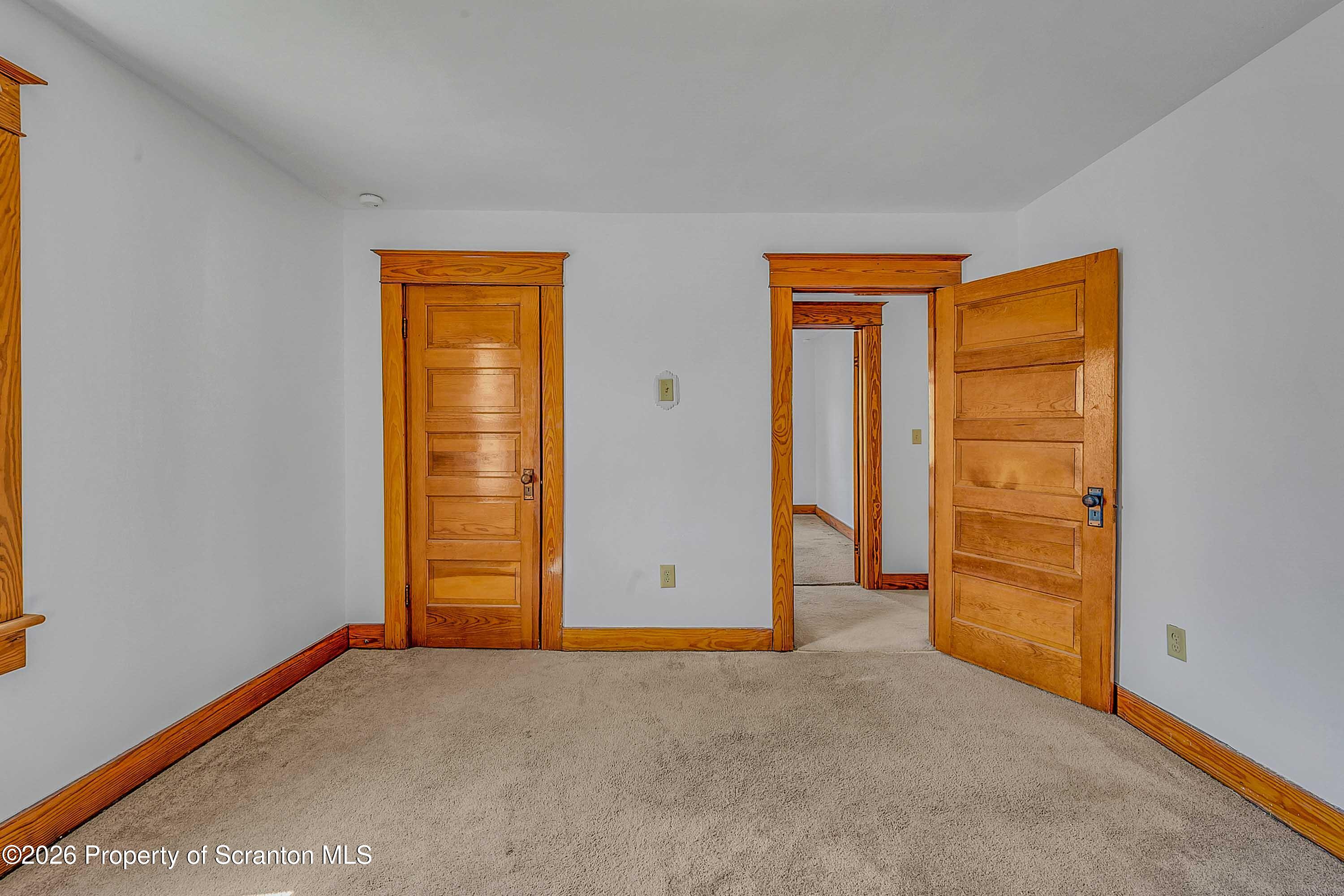 1425 Church Avenue Scranton, PA 18508 - Photo 17 of 21 a view of an empty room with a closet