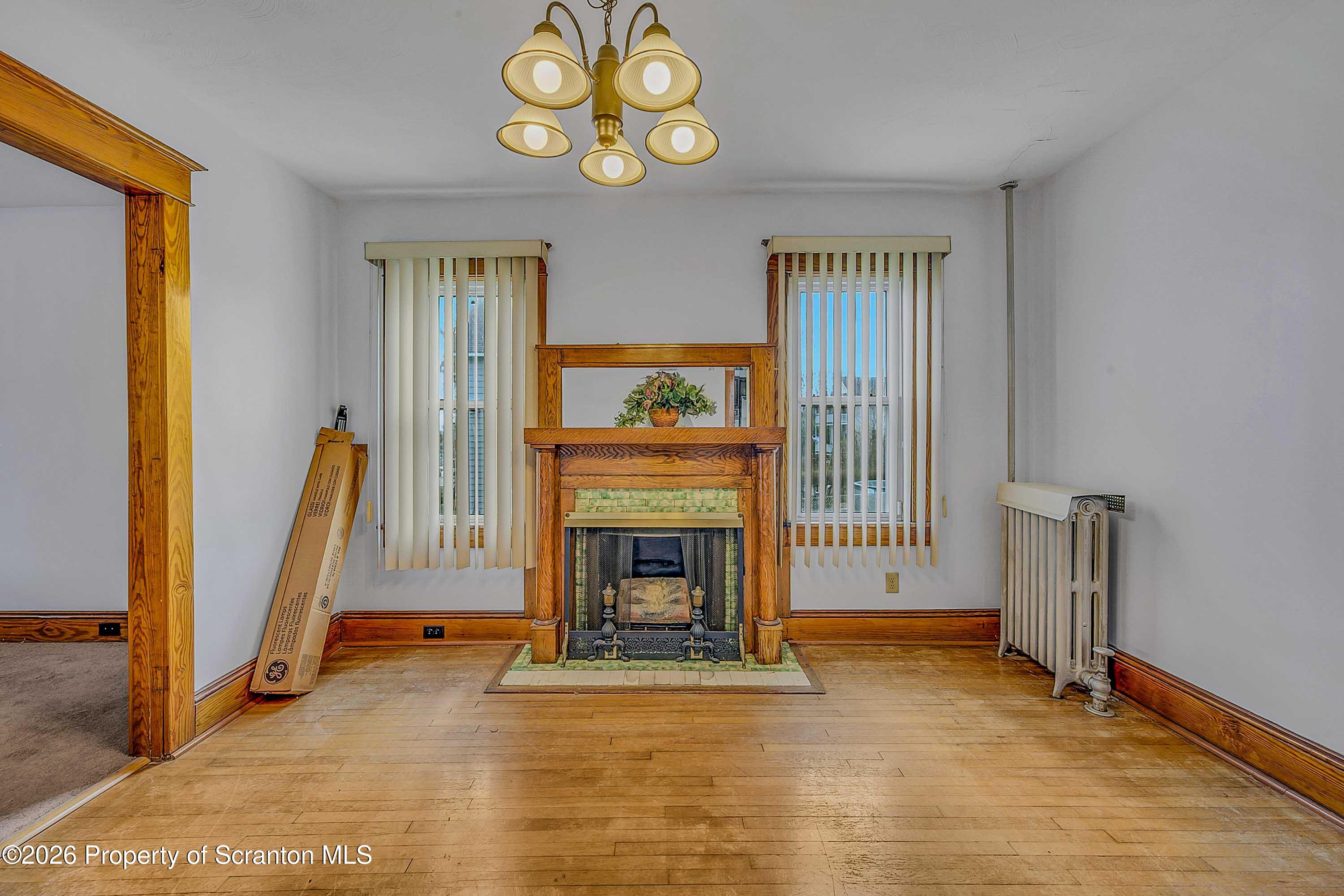 1425 Church Avenue Scranton, PA 18508 - Photo 8 of 21 a living room with furniture and a fireplace