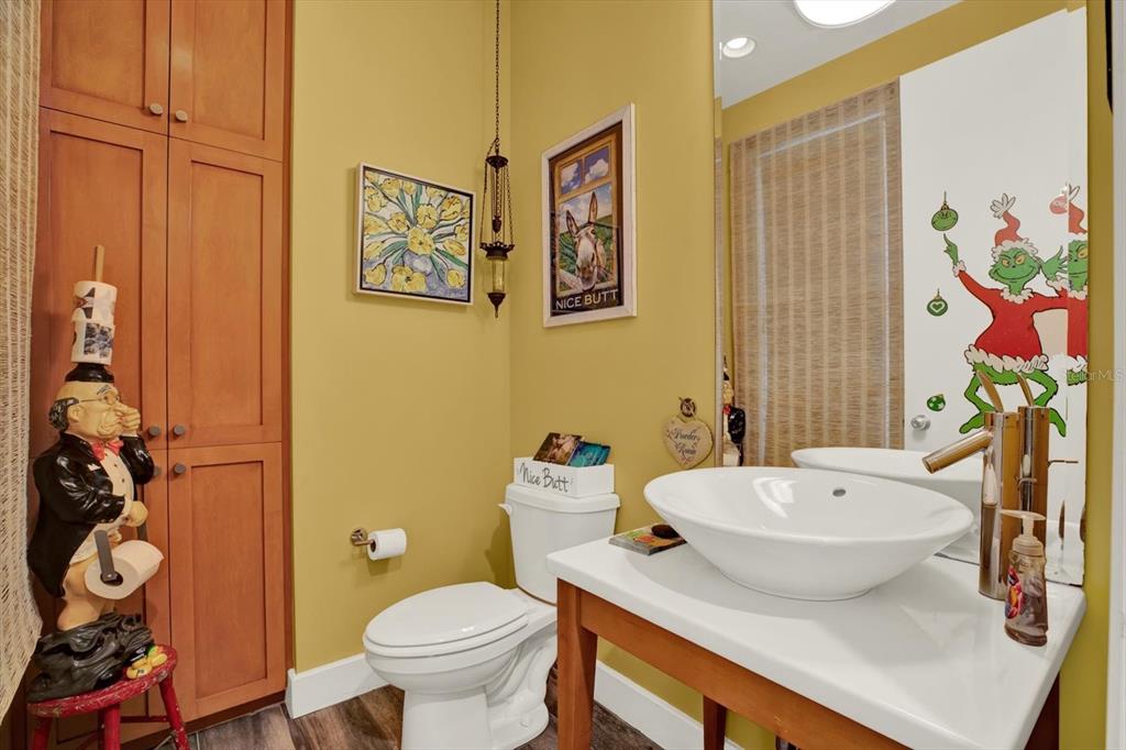 4541 School Road Land O' Lakes, FL 34638 - Photo 27 of 68 a bathroom with a sink and a mirror