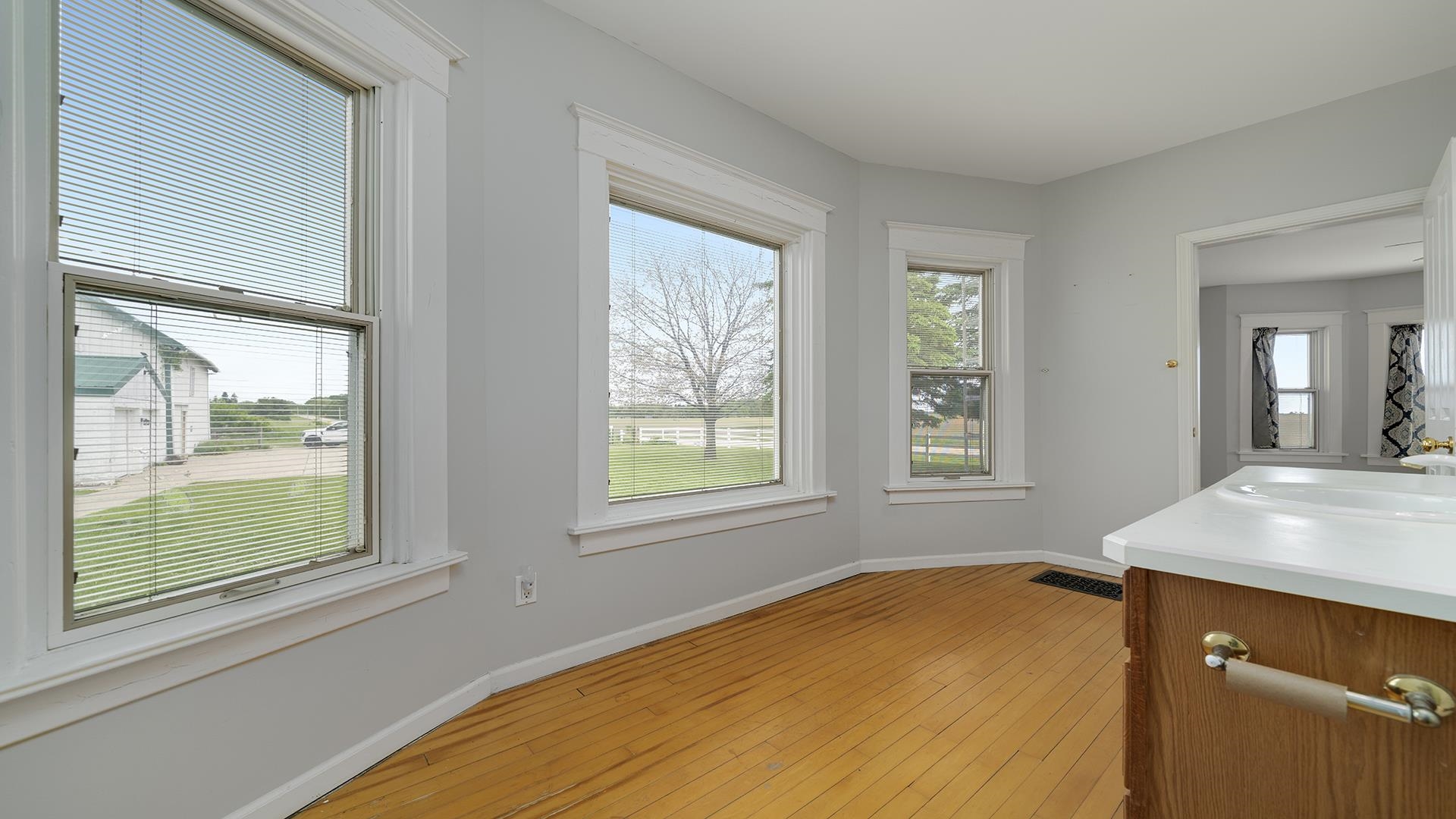 9020 East Flagg Road Rochelle, IL 61068 - Photo 26 of 61 a view of an empty room with a window