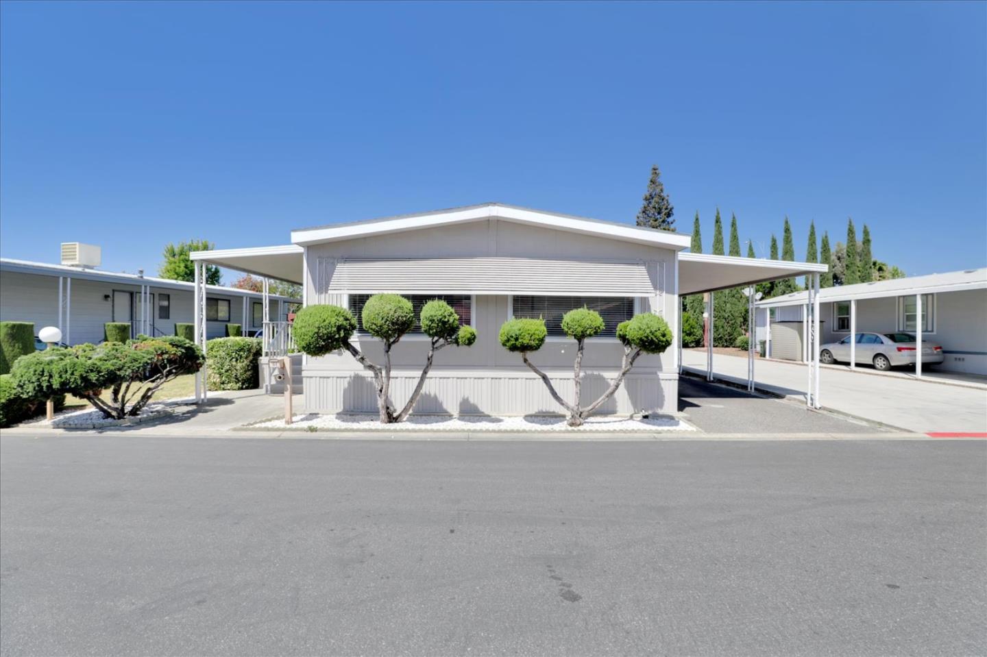 5450 Monterey Road, Unit 168 San Jose, CA 95111 - Photo 1 of 56 front view of a house with a patio