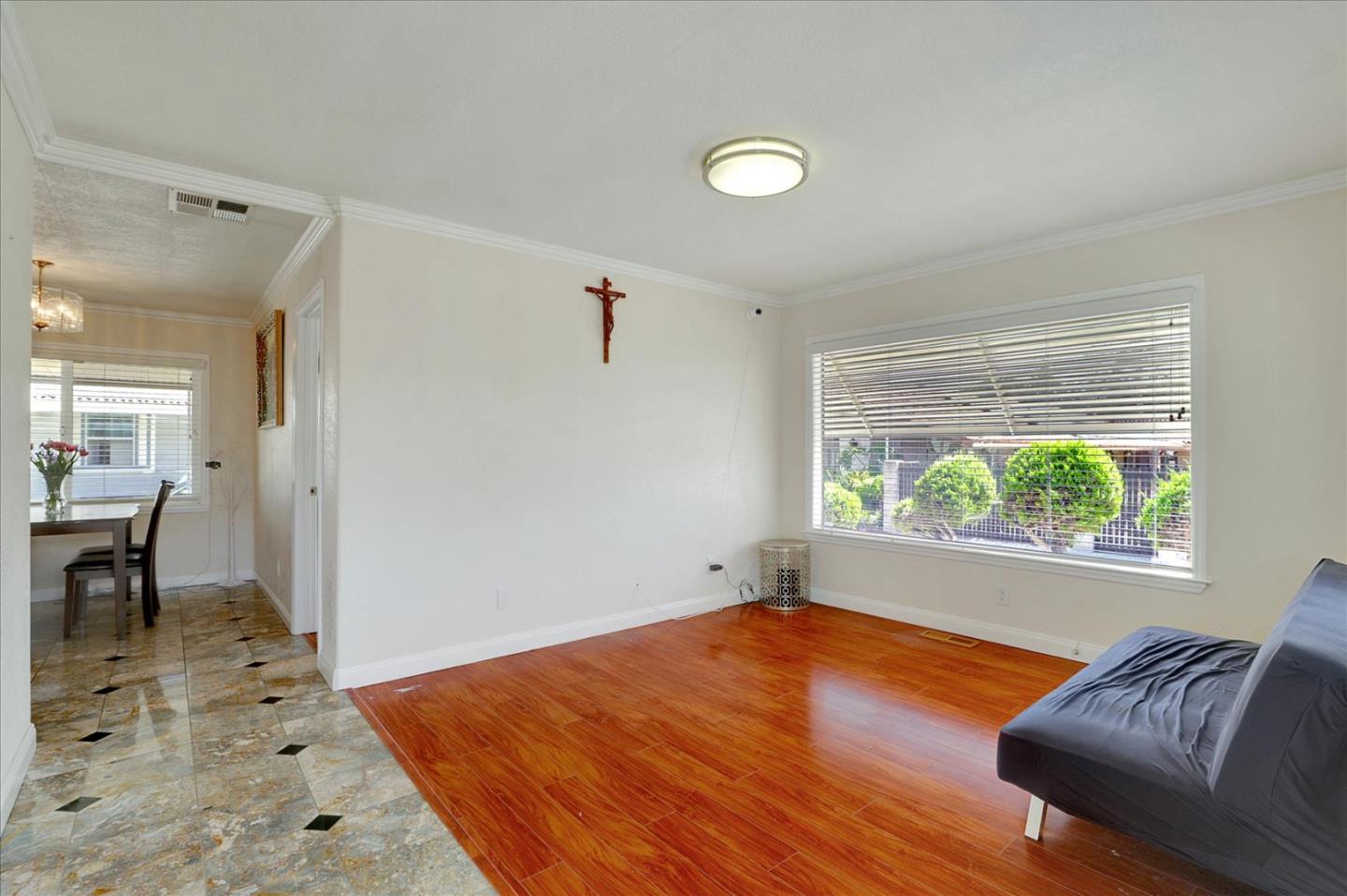 5450 Monterey Road, Unit 168 San Jose, CA 95111 - Photo 12 of 56 wooden floor in an empty room with a window