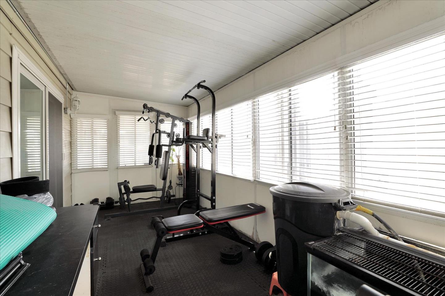 5450 Monterey Road, Unit 168 San Jose, CA 95111 - Photo 45 of 56 a view of a room with gym equipment