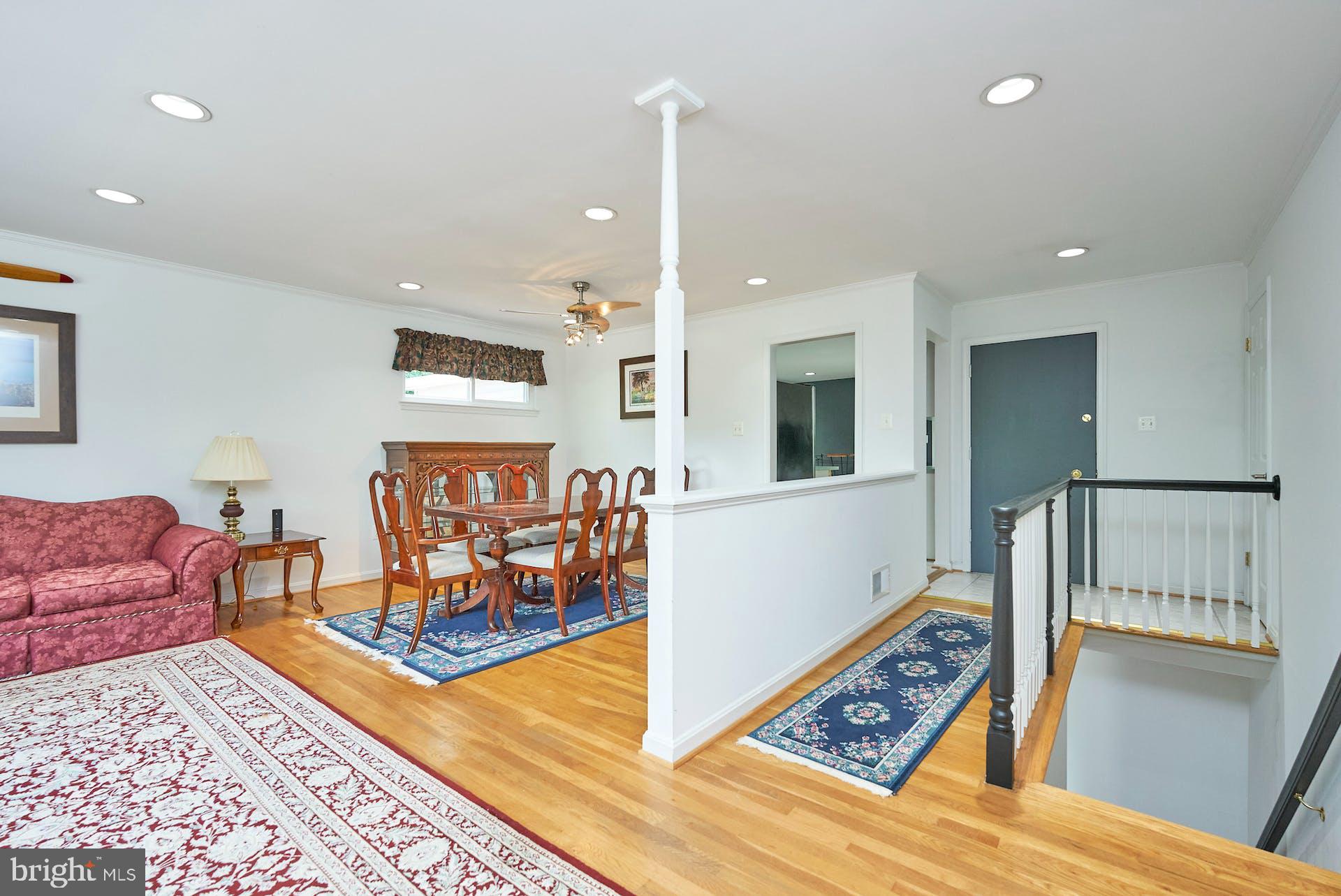 6911 Brisbane Street Springfield, VA 22152 - Photo 6 of 43 Foyer and Dining Room