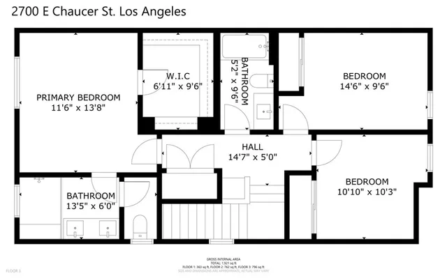 $4,800 | 2700 East Chaucer Street, Unit 2, Los Angeles, CA 90065