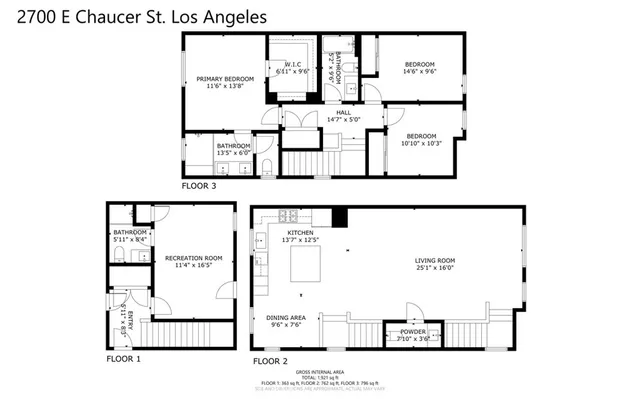 $4,800 | 2700 East Chaucer Street, Unit 2, Los Angeles, CA 90065