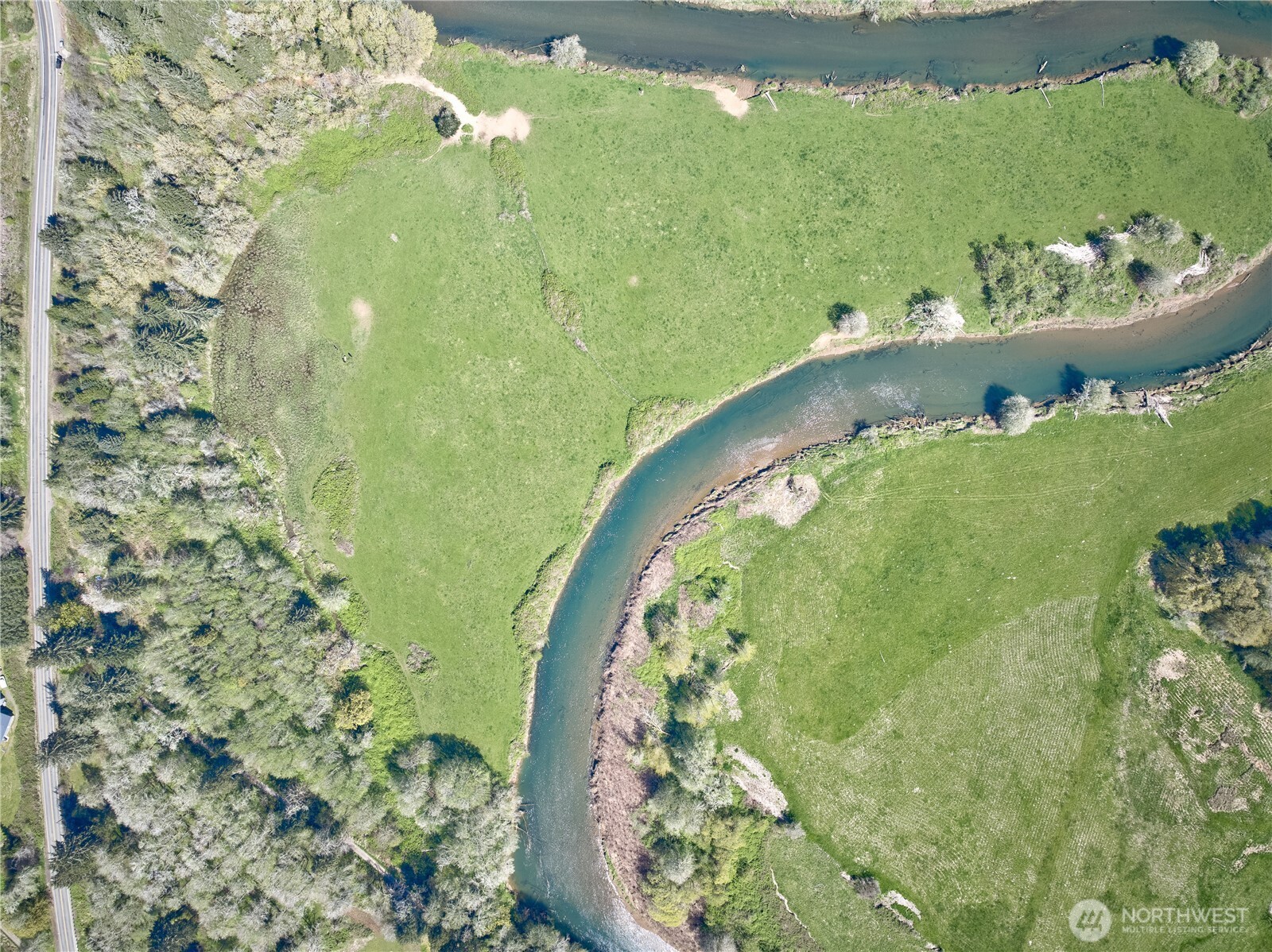 3987 West Sr4 Grays River Grays River, WA 98621 - Photo 11 of 12 view of a swimming pool with outdoor seating area and green space