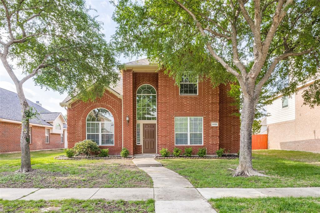 4436 Riptide Lane Plano, TX 75024 - Photo 1 of 1 a front view of a house with garden