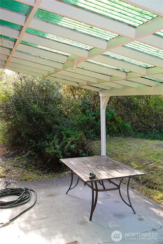 a view of an ocean and beach