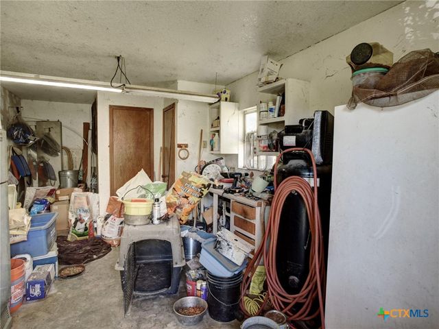 a view of a storage & utility room