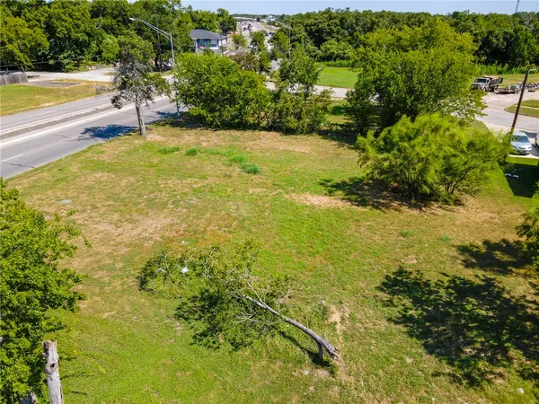 a view of an outdoor space and swimming pool