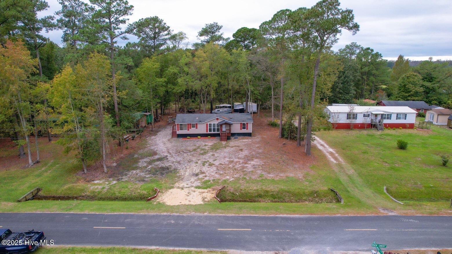 270 Duck Creek Road Washington, NC 27889 - Photo 4 of 24 003 Drone Front View