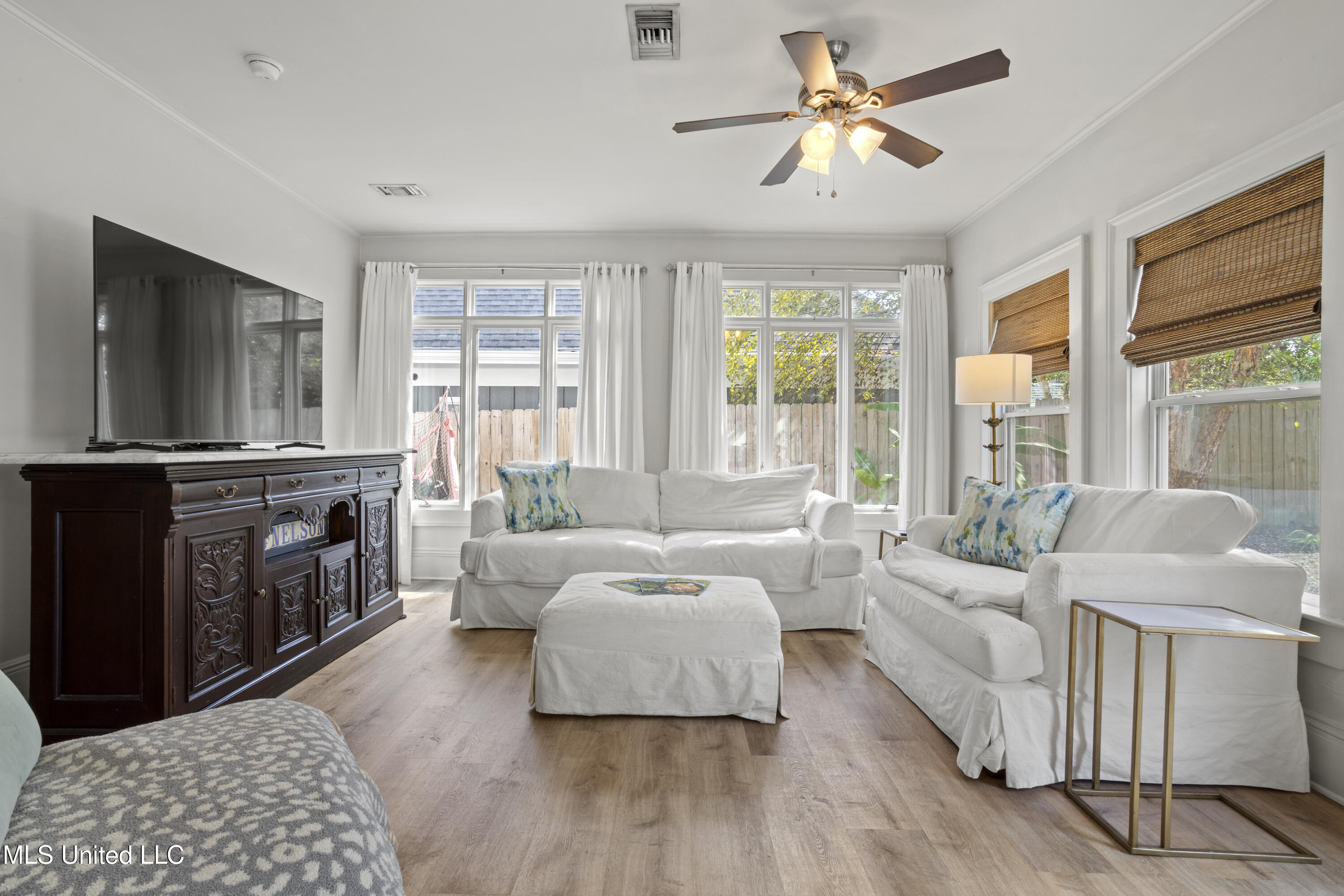 2 Nelson Lane Pass Christian, MS 39571 - Photo 32 of 85 Den area off sunroom