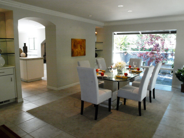 1504 Viscaino Road Pebble Beach, CA 93953 - Photo 20 of 20 a dining room with furniture and window