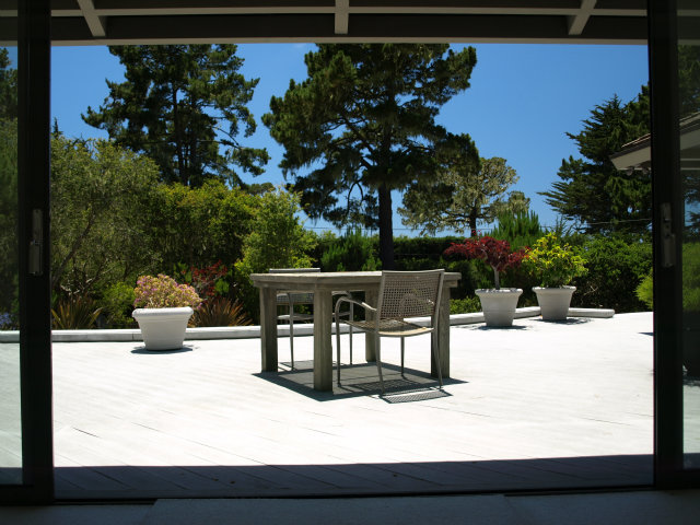 1504 Viscaino Road Pebble Beach, CA 93953 - Photo 3 of 20 a view of outdoor space with seating