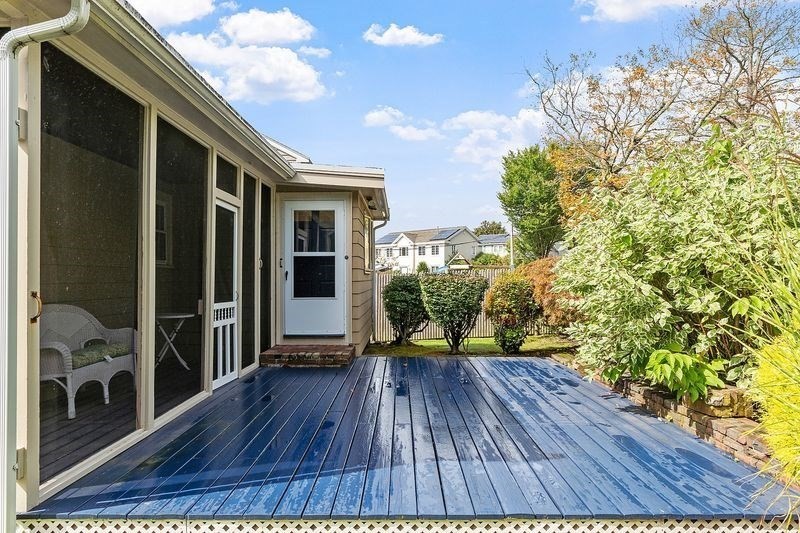 68 Spring Road Nahant, MA 01908 - Photo 17 of 23 a view of outdoor space with deck and hardwood