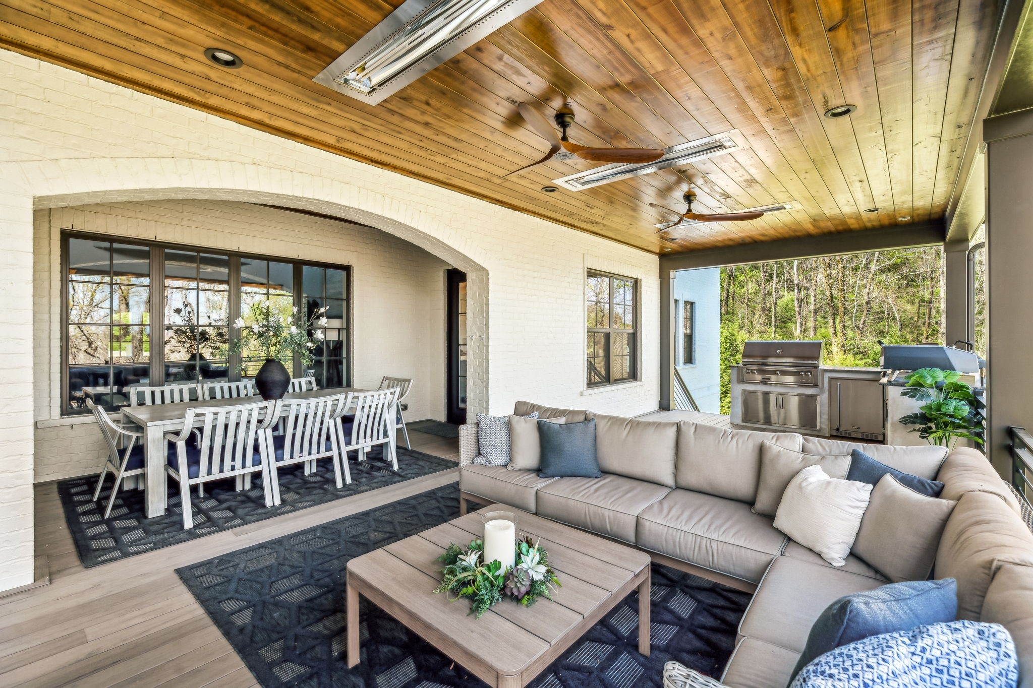 514 Legends Ridge Court Franklin, TN 37069 - Photo 5 of 56 a living room with furniture and a large window