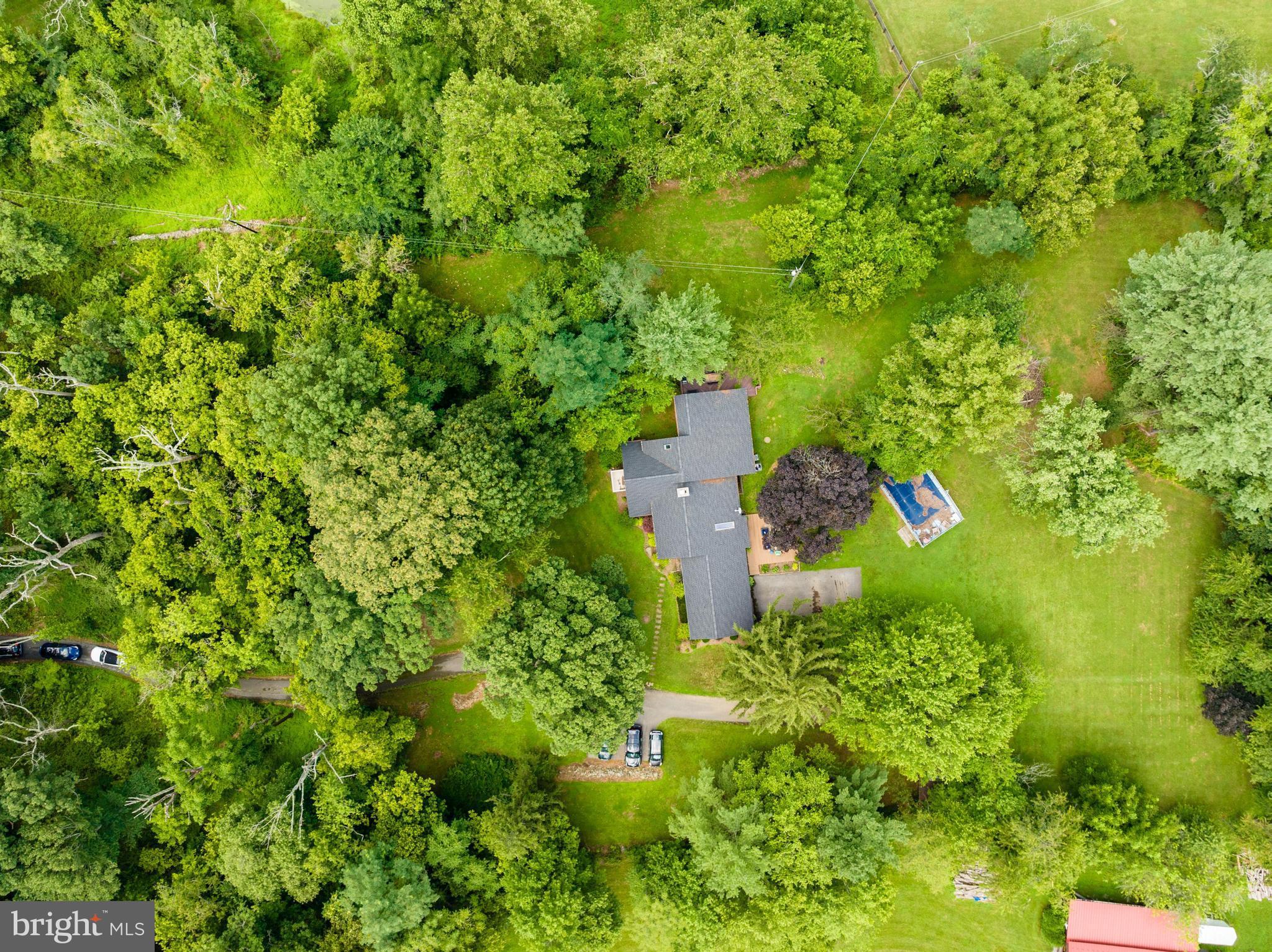 Aerial View of Home