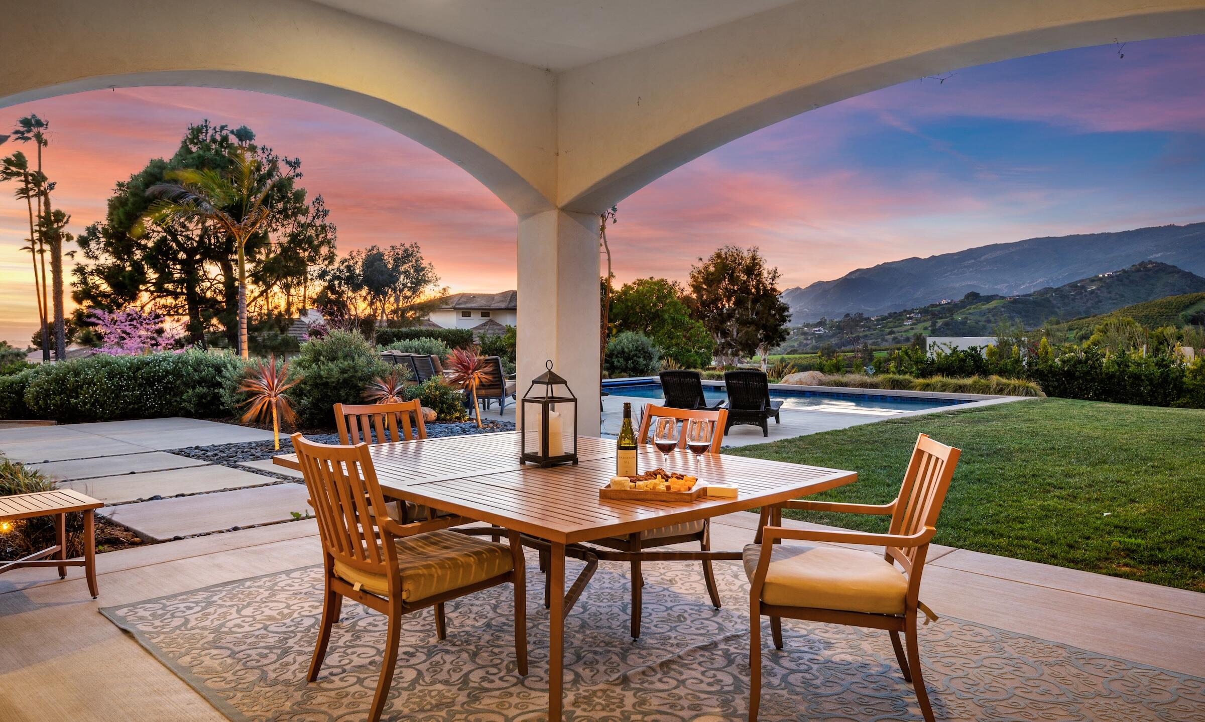 1367 Via Veneto Santa Barbara, CA 93111 - Photo 35 of 38 a view of an outdoor sitting space