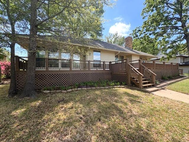 27 Sundown Trail Star Harbor, TX 75148 - Photo 28 of 32 a view of a house with a yard