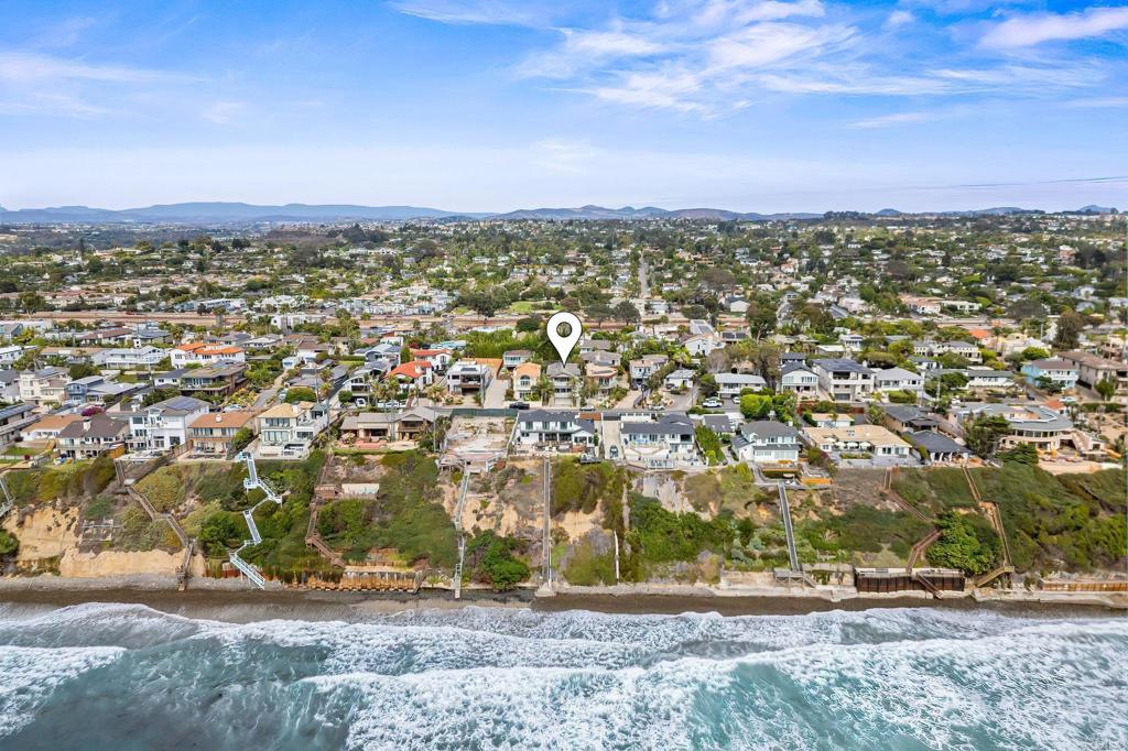 1483 Neptune Avenue Encinitas, CA 92024 - Photo 5 of 46 an aerial view of residential building with trees