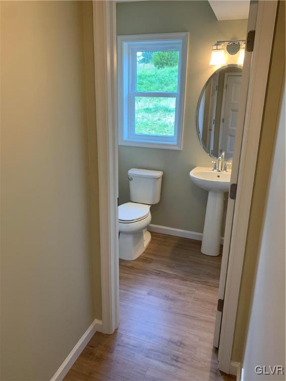 276 Hester Road Bangor, PA 18013 - Photo 13 of 26 a bathroom with a sink a toilet and shower