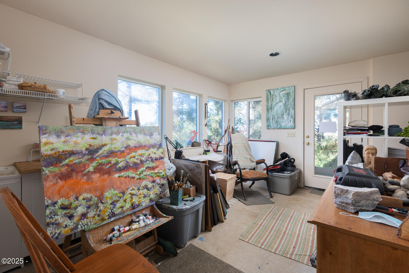 4850 Schoolhouse Road Neskowin, OR 97149 - Photo 22 of 33 Artist Studio office