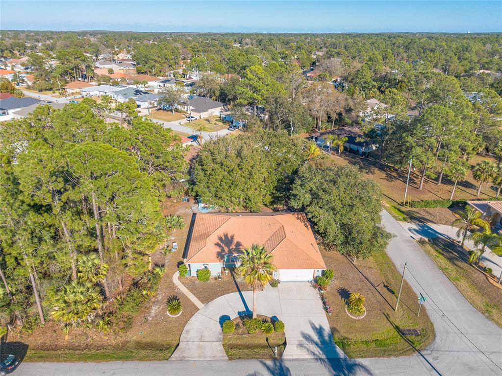 39 Princess Ruth Lane Palm Coast, FL 32164 - Photo 41 of 48 an aerial view of residential houses with outdoor space