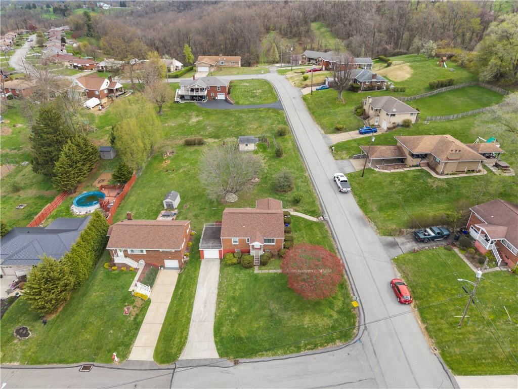 152 Valley Avenue Monongahela, PA 15063 - Photo 30 of 32 an aerial view of a house with a garden and houses