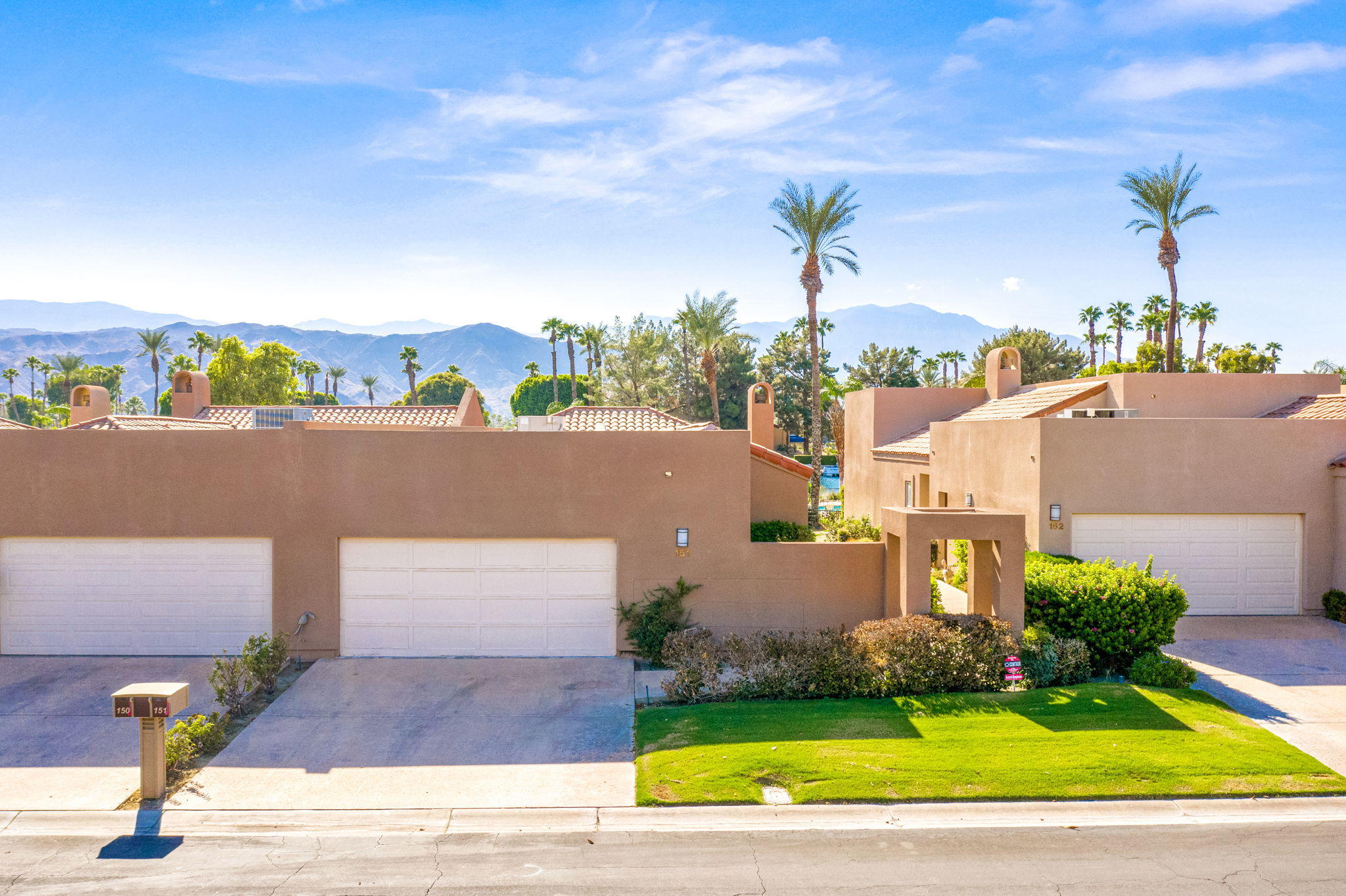 151 Lakeshore Drive Rancho Mirage, CA 92270 - Photo 4 of 37 an aerial view of a house with a yard