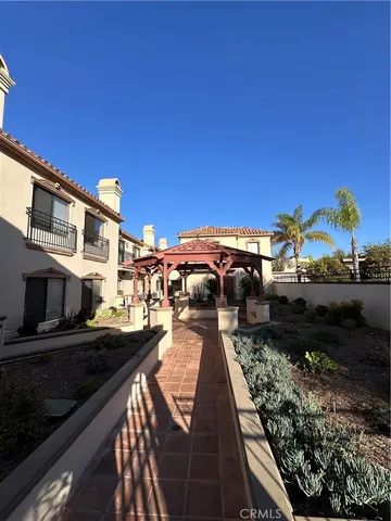 a view of a street with houses
