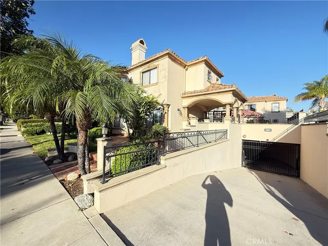 a view of a house with a swimming pool