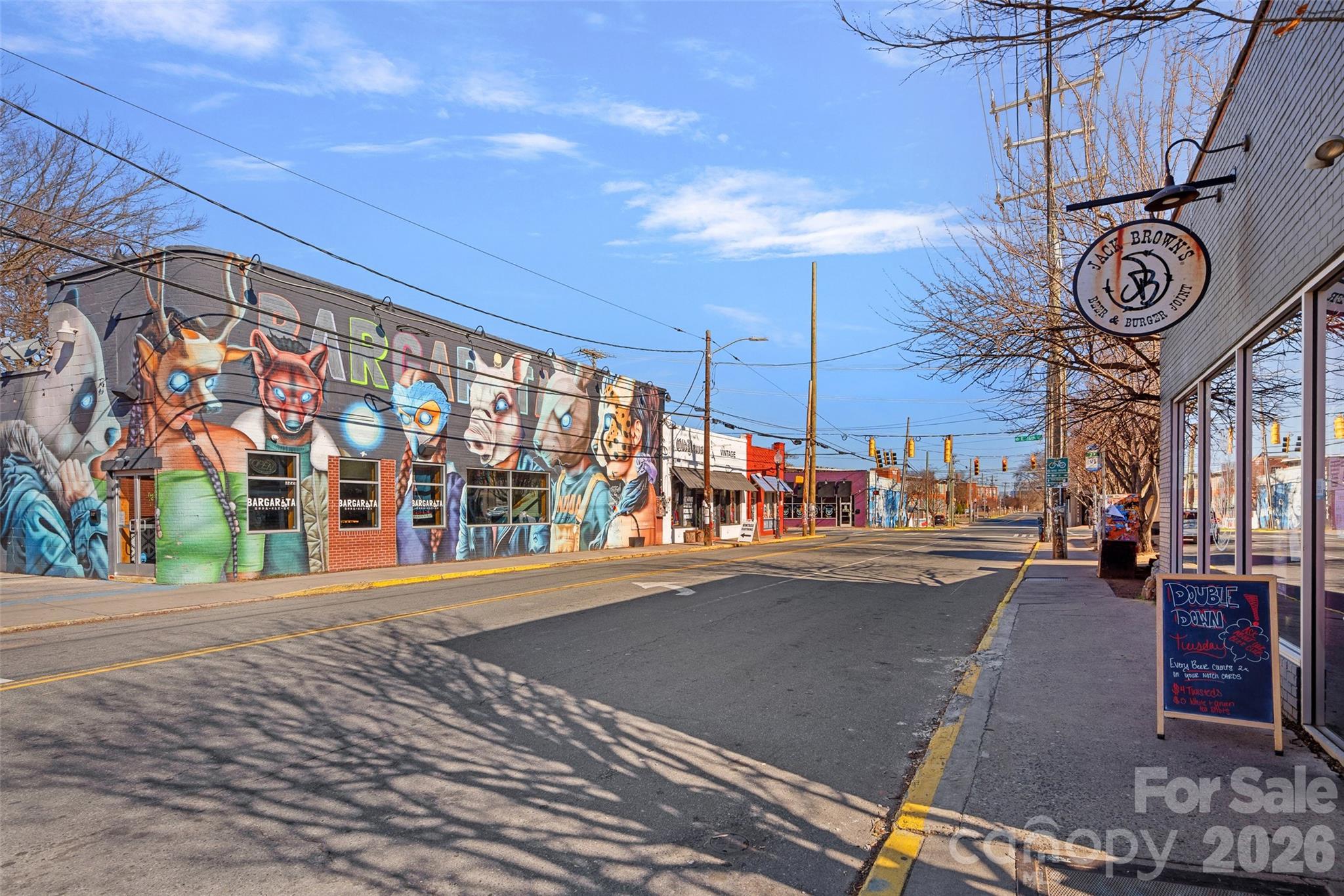 4017 Sofley Road Charlotte, NC 28206 - Photo 21 of 23 a view of a street with cars