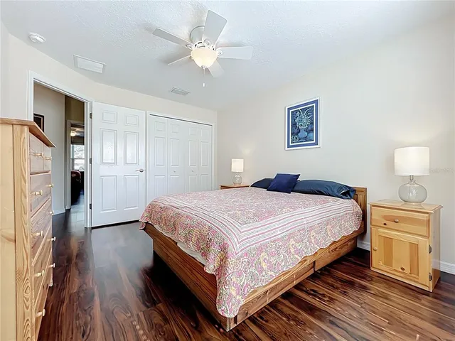 a room with furniture and musical instruments