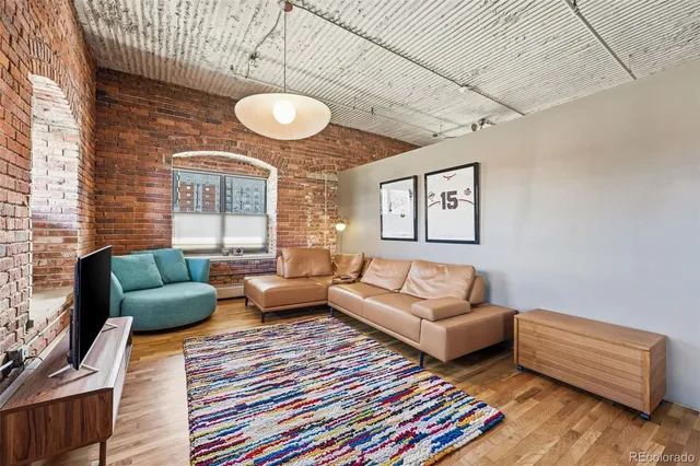 a view of a balcony with city view