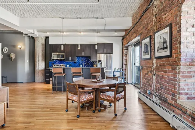 a front view of a building with lot of windows