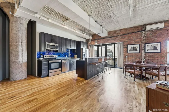 a bathroom with a glass door