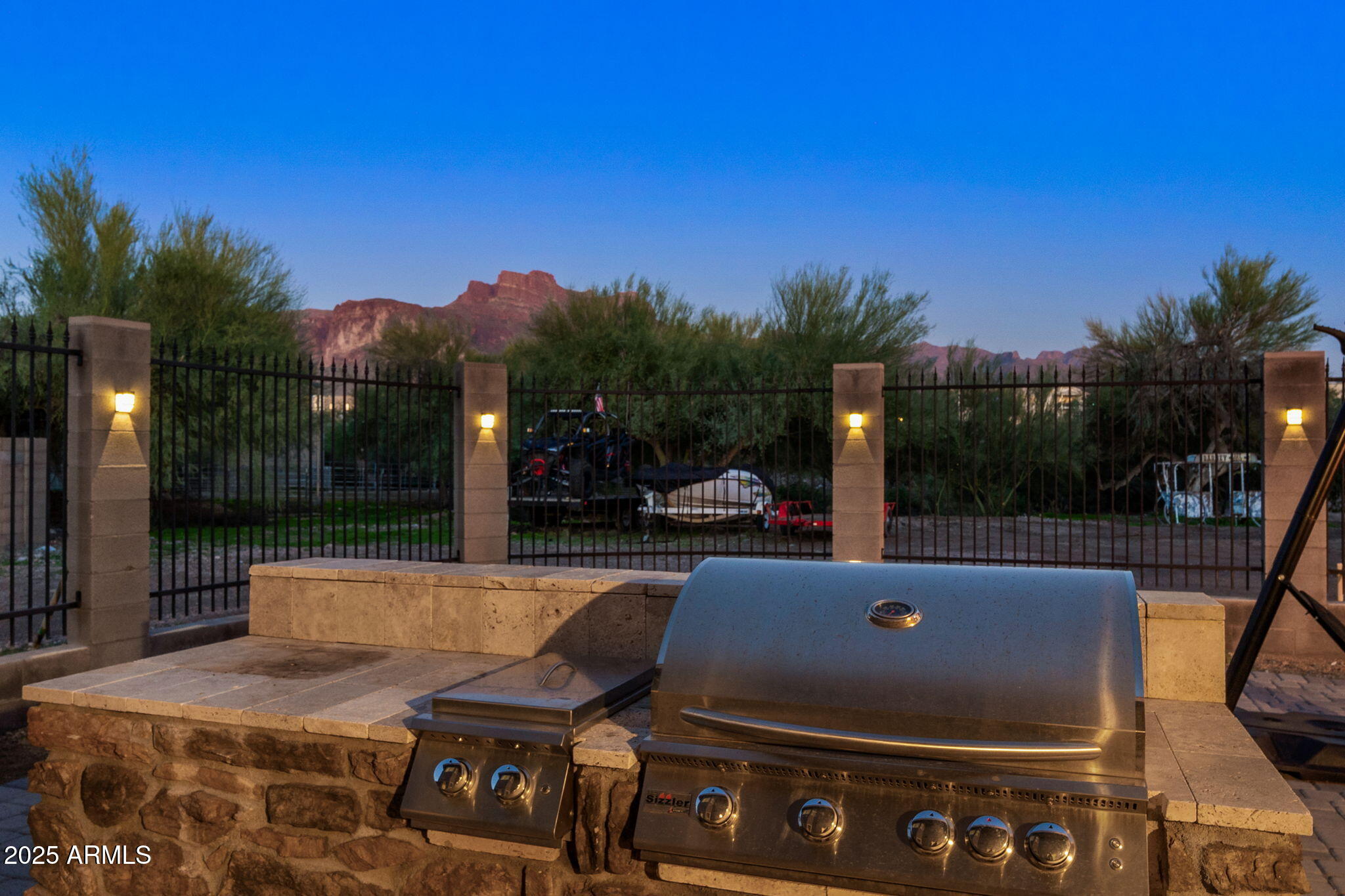 117 North Arroya Road Apache Junction, AZ 85119 - Photo 25 of 27 a view of a patio with swimming pool