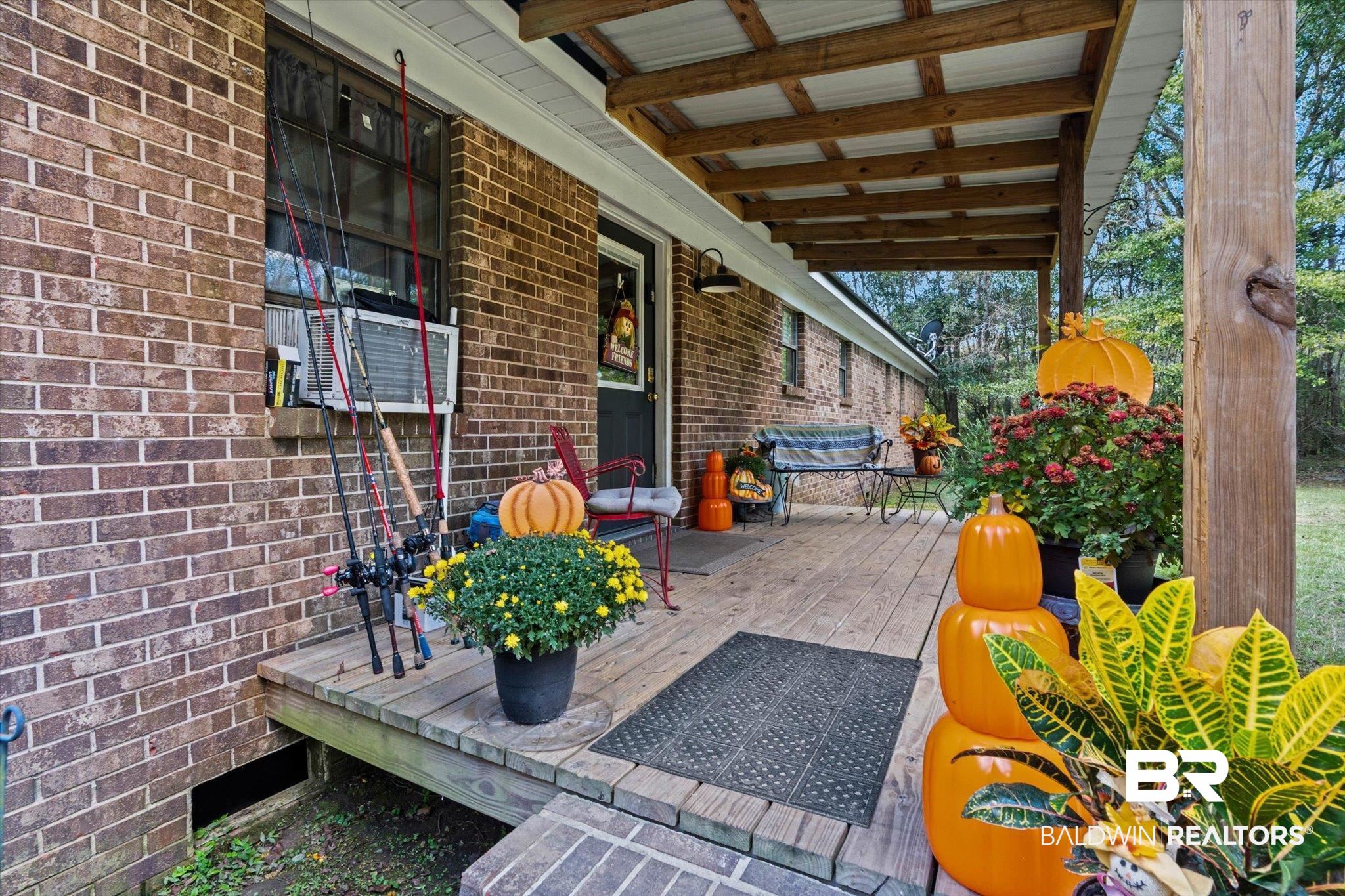 11440 Diffee Road Grand Bay, AL 36541 - Photo 19 of 22 View of wooden deck