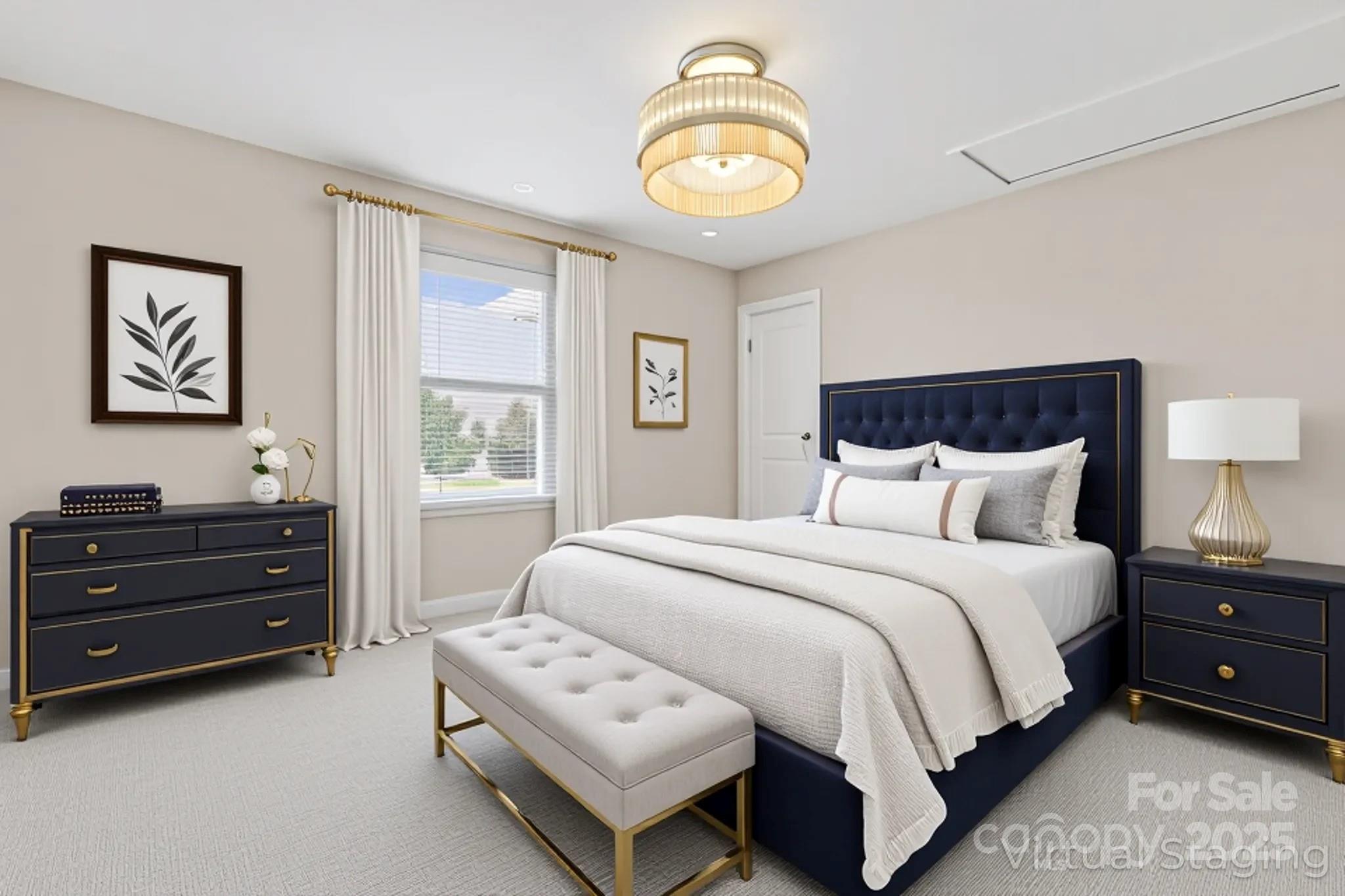 2822 Hopeton Court Monroe, NC 28110 - Photo 15 of 28 a bedroom with a bed and window