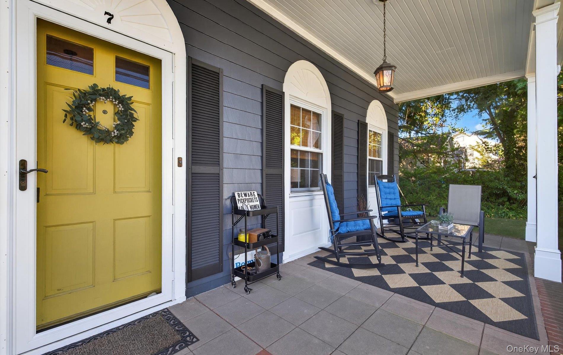 7 Ransom Avenue Sea Cliff, NY 11579 - Photo 3 of 42 a view of a entryway door front of house