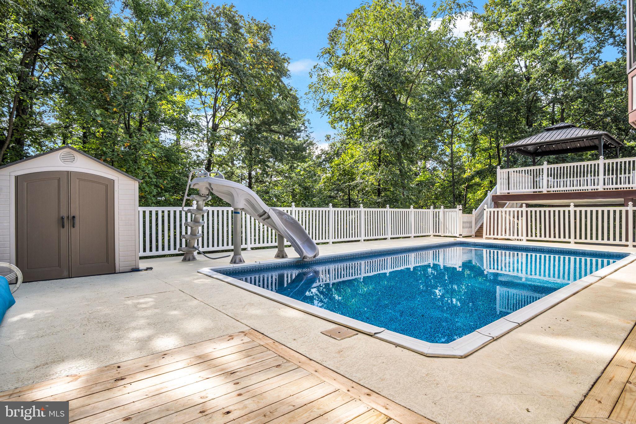 2251 Longs Gap Road Carlisle, PA 17013 - Photo 54 of 75 Inground pool, pool shed & slide