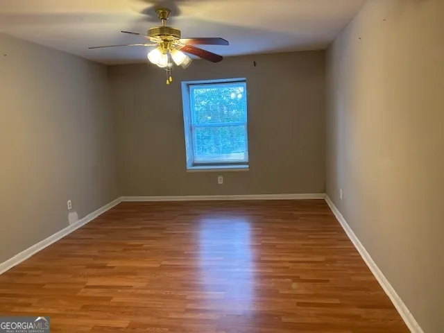 a view of a small space